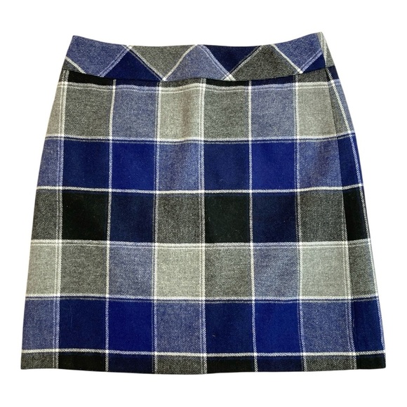Talbots Wool Plaid Skirt - Picture 1 of 7